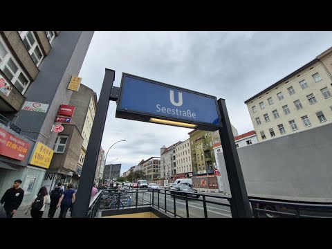 F92 ride from Kurt-Schumacher-Platz via Leopoldplatz to Seestraße on the U6.