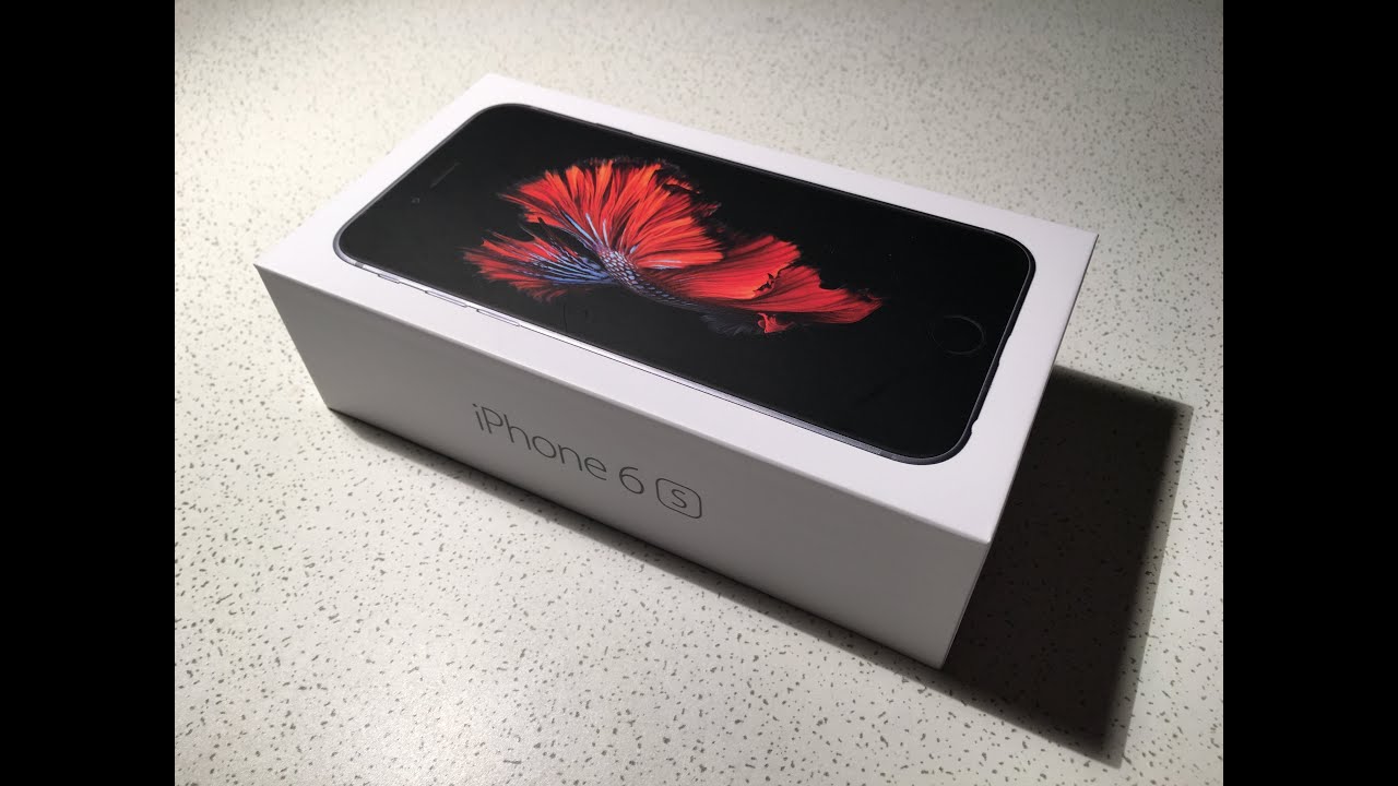 iPhone 6s Unboxing (Space Grey) YouTube