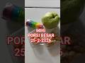 Makan bergizi gratis MBG porsi besar 25 feb 2026 #mbg #prabowo #sppg #kemenag