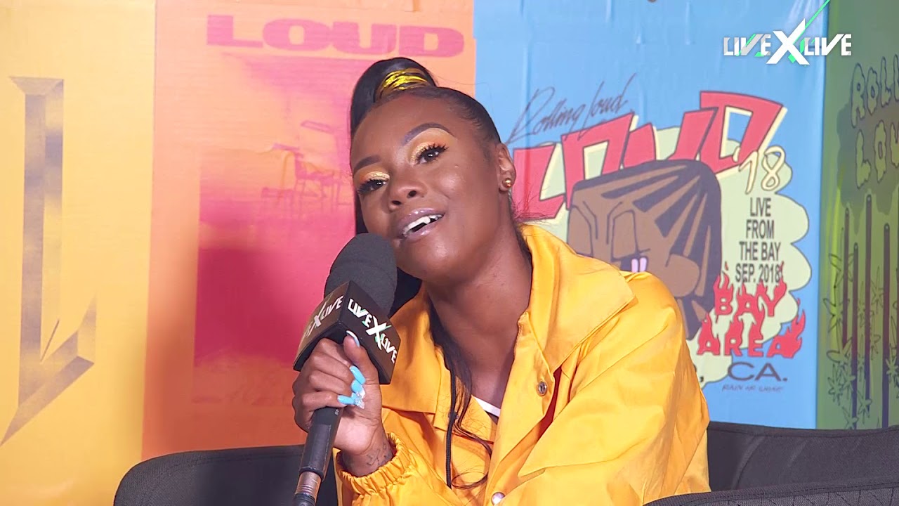 Shay Diddy and Lil Kayla link up at Rolling Loud