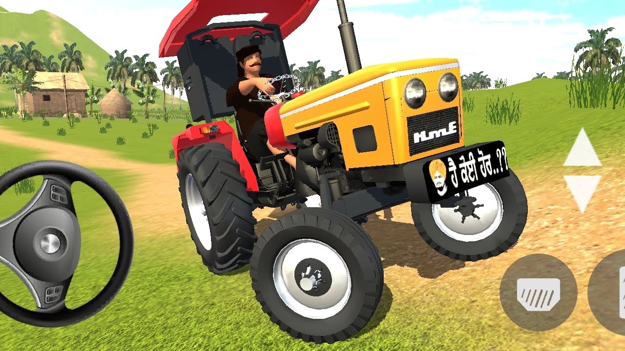 TRANSPORTING tractor driving 3d 