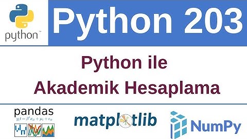 Python 203 - Numpy | Sabit değerli dizi oluşturma | Veri Yapıları | skaler, vektör, matris, tensör