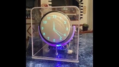 Oscilloscope clock OSC7.4 latest wifi gps bluetooth