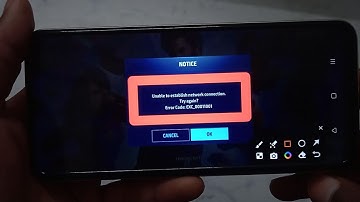 How to fix Unable to establish network connection Try again Error Code: EXC_00011001 in Future Fight