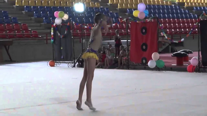 Annabel Vargas. Gimnasia Rtmica. Minicopa 2014