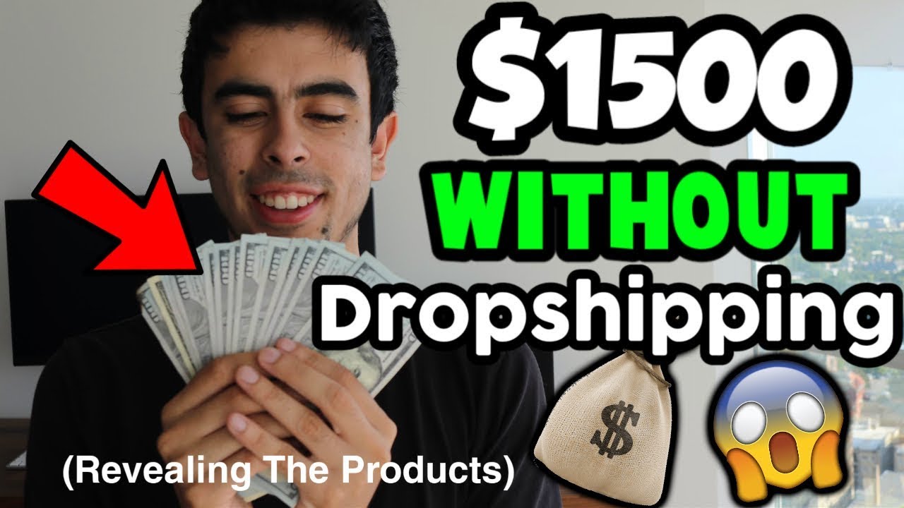 I Made $1500 Without Dropshipping (Not FBA or Print On Demand)