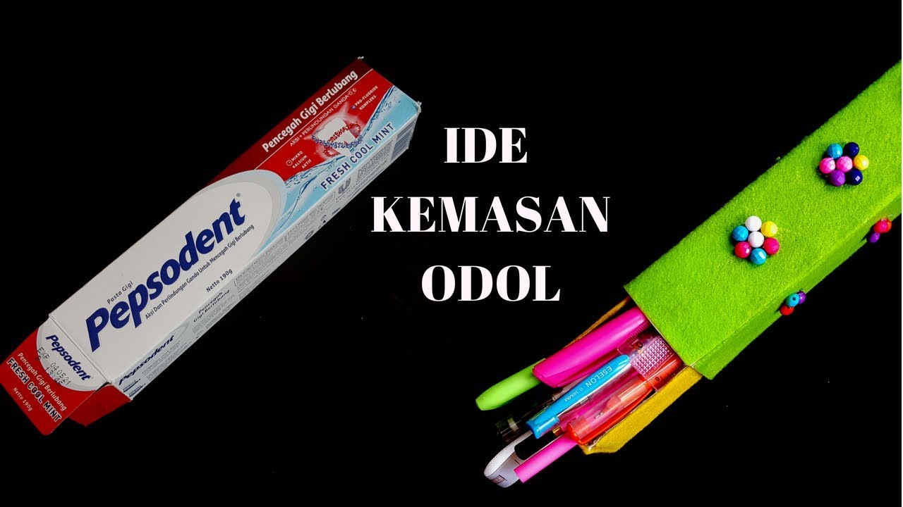 Kerajinan Tangan Dari Kardus Odol Ide KreatifIde Kreatif