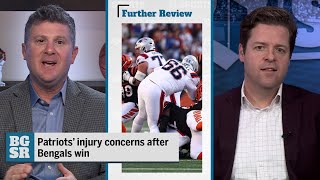 Patriots’ injury concerns after Bengals win
