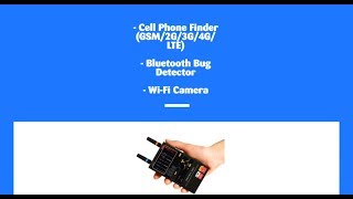 Protect 1207i Professional Spy Bug Radio Frequency GPS/Phone/Wifi Detector - YourSpyStore.com screenshot 4