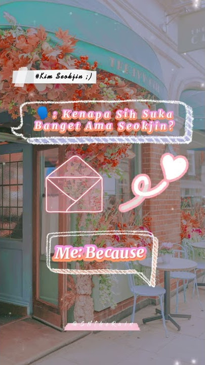 Story WA Kim Seokjin 'Alasan Gue Suka Ama Seokjin Oppa' 💜
