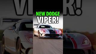 The Dodge Viper Is Back?! - YouTube