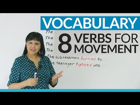 Improve Your Vocabulary: 8 Verbs To Talk About Movement