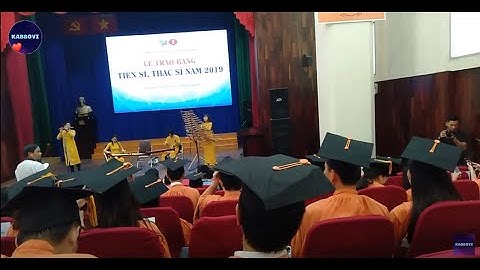 Khúc nhạc dạo đầu buổi lễ trao bằng Thạc sĩ , Tiến sĩ Trường Đại học Quốc Gia TPHCM