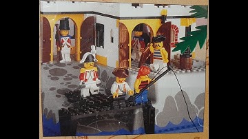 Lego 6277 - an instruction of alt. model D building