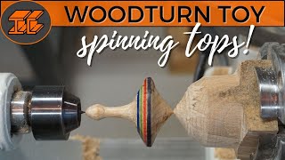 Woodturning Basics: Make a Wooden Toy Spinning Top