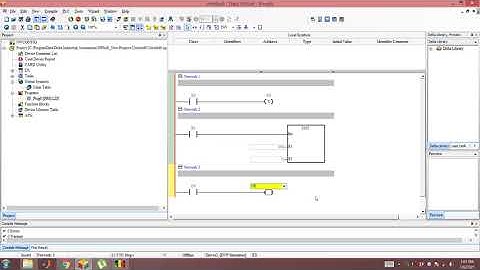 Counter in PLC (online simulator)