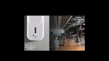 Touchless Automatic Liquid Soap Hand Sanitizer Smart Sensor Dispenser Machine Wall Mounted [Homehop