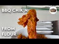 Vegan BBQ Chicken Wrap | Washed Flour Seitan BBQ