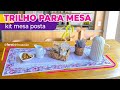 TRILHO/CAMINHO DE MESA EM TECIDO I kit mesa posta, faça e venda - Aula 2