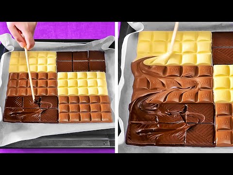 5분 <strong>안에</strong> 만들 수 있는 맛있는 초콜릿 <strong>레시피</strong> 🍫😋 맛있는 디저트와 쉬운 <strong>레시피</strong>