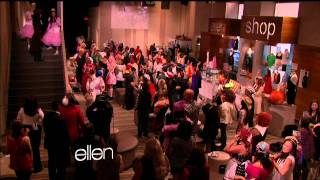 Exclusive Ellen And Neil Patrick Harris Check Out Costumes