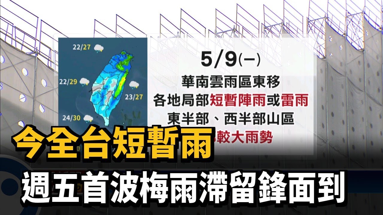 把握好天氣！明起鋒面到 雷雨恐連炸4天【最新快訊】