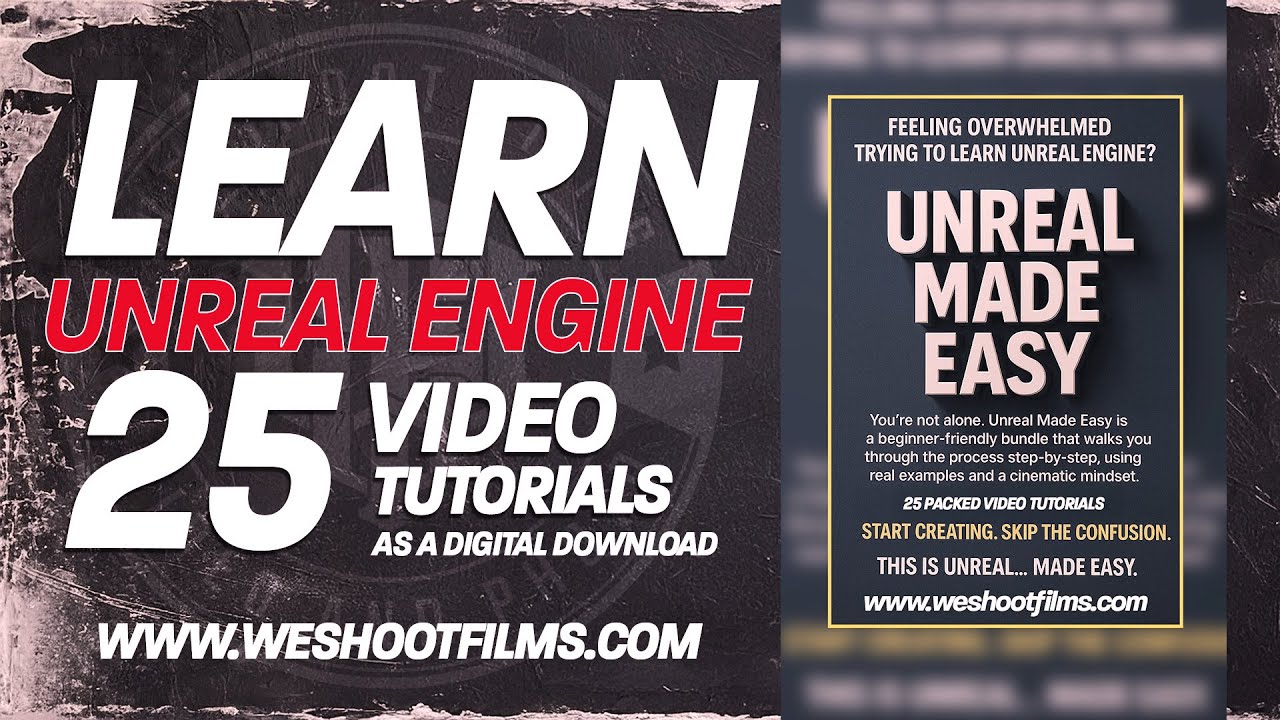 Learn Unreal Engine Today {25 Video Tutorials}