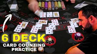 6 Deck Card Counting Practice with REAL Bet Spread