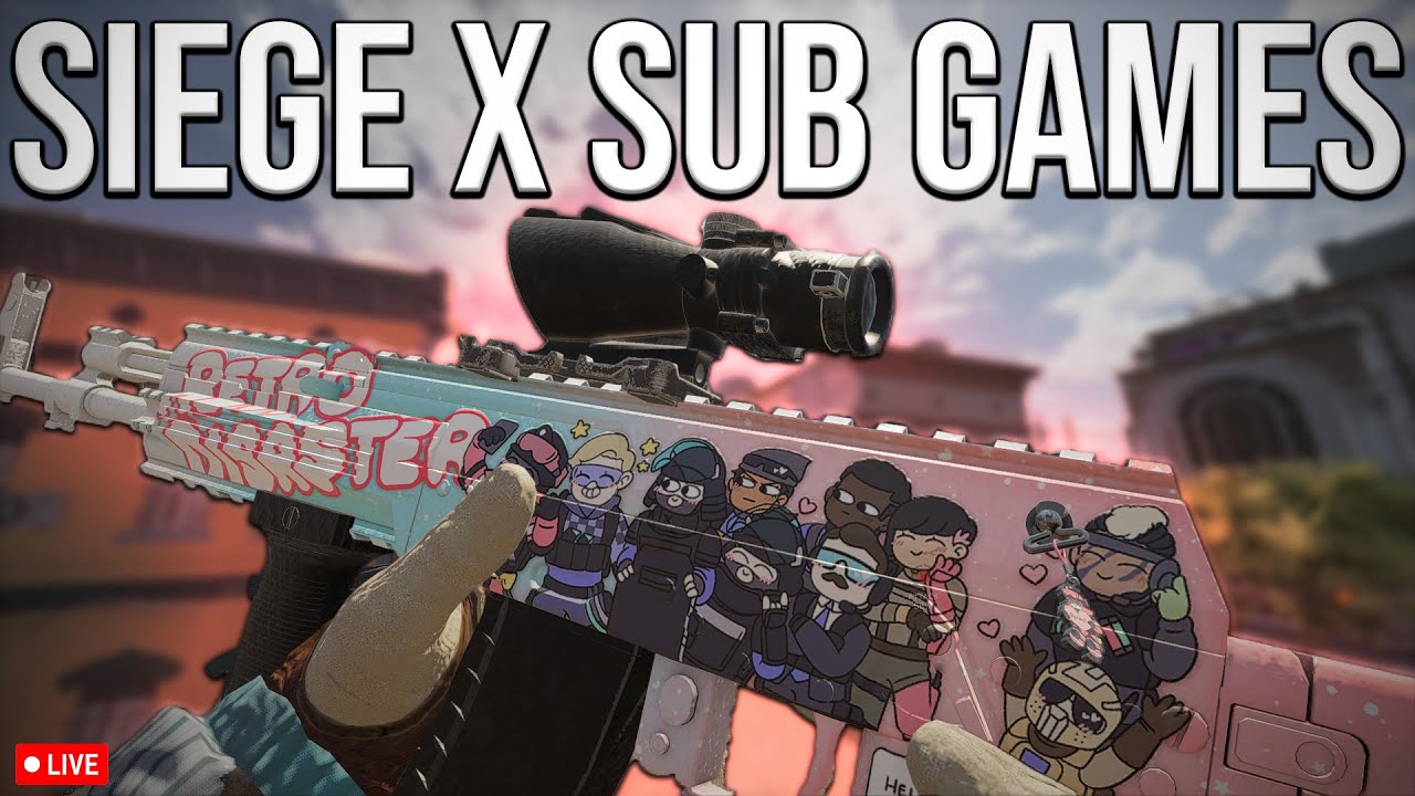 Rainbow Six Siege LIVE 🔴| Playing with Subscribers | Fun & Competitive ...