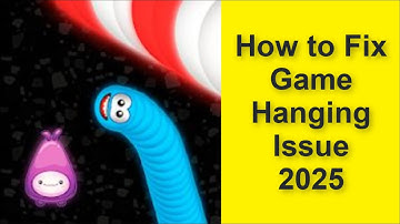 How to Fix Worms Zone .io - Hungry Snake Game Hanging Issue 2025