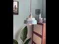 Vintage Pendant Light https://brentwood-interiors.com/products/painted-vintage-ceramic-pendant-light