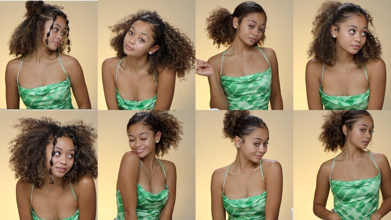 12 Easy Hairstyles for Curly Hair You'll Want to Bookmark