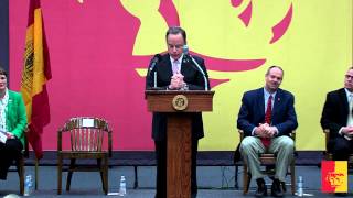 Robert W. Plaster Center Groundbreaking (entire program) - Pittsburg State University Profile