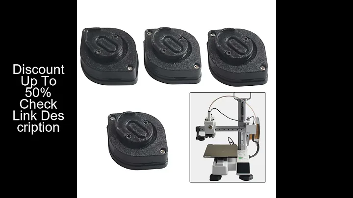 For HULA Anti-Vibration Feet for Bambu Lab P1P P1S for HULA Self-Aligning Feet for Creality K1 K1C K