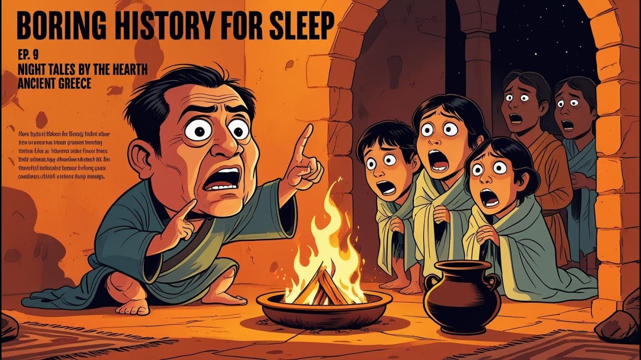 Firelight Stories in Ancient Greece 🔥 | Sleep Story of Warmth, Memory & Calm 