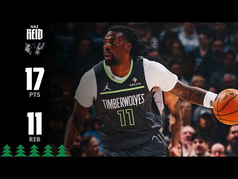 Naz Reid Scores Gets DOUBLE-DOUBLE with 17 Points Against Spurs | 01.11.26