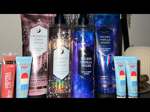 Bath and Body Works Halloween and Mini's Haul