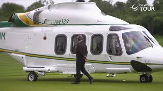 Tiger Woods Arriving at Adare Manor 2022 JP McManus Pro Am