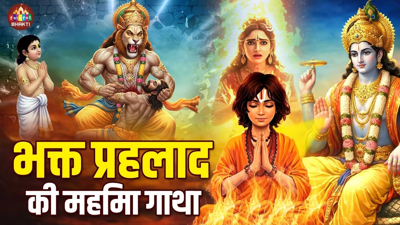 भक्त प्रह्लाद और भगवान नरसिंह | सच्ची भक्ति की अद्भुत कहानी | Vishnu Avtar Story | BhaktPrahladKatha