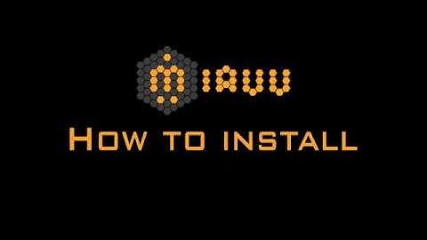 How To Install miauu