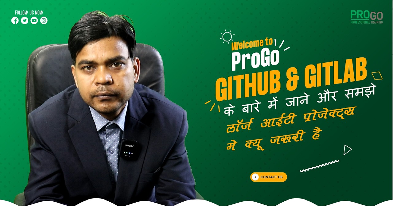 Git Explained in Hindi | Git Kya Hai? | GitHub, Branch, Merge & Workflow | ProGo