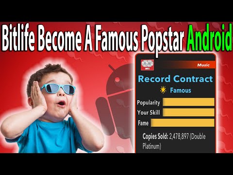BITLIFE Musical Music Popstar Update - How To Become A Famous Musician Fast (STILL WORKING!)