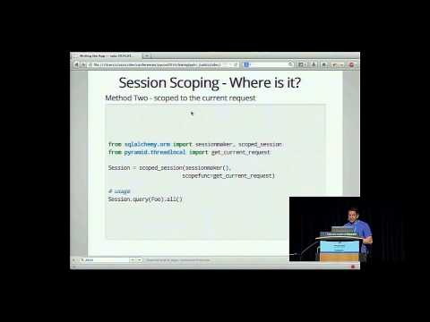 Mike Bayer: Building the App - PyCon 2014