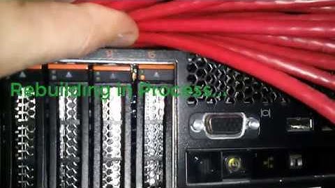 The Correct and Easy Method to get Success Replacing Hard Drives in a Raid Controller