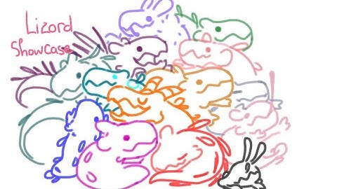 Smol Lizord Showcase [RainWorld]