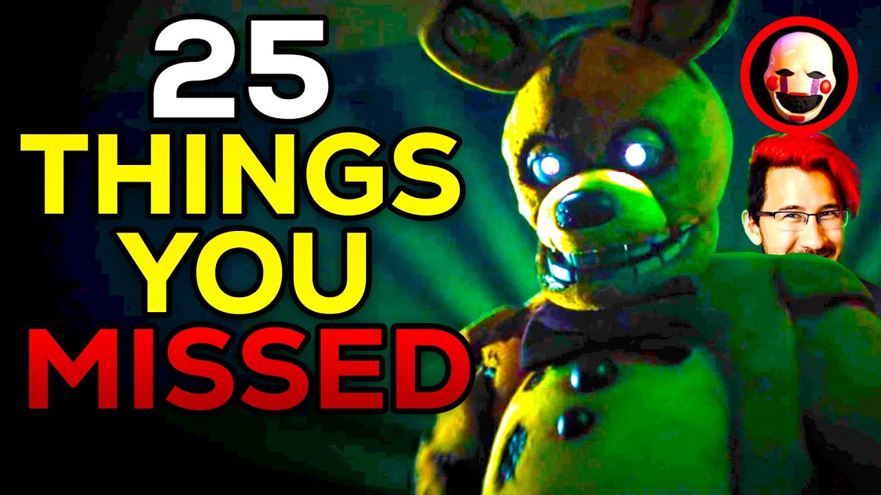 25 Things You Missed In The FNAF MOVIE (SPOILERS)