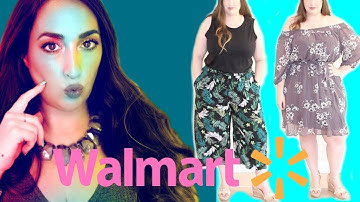 New! Walmart Plus-Size Try On Haul | Uhapi Beauty