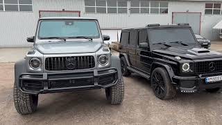 Convertion of the new  G Wagon to 6x6 2022 G63
