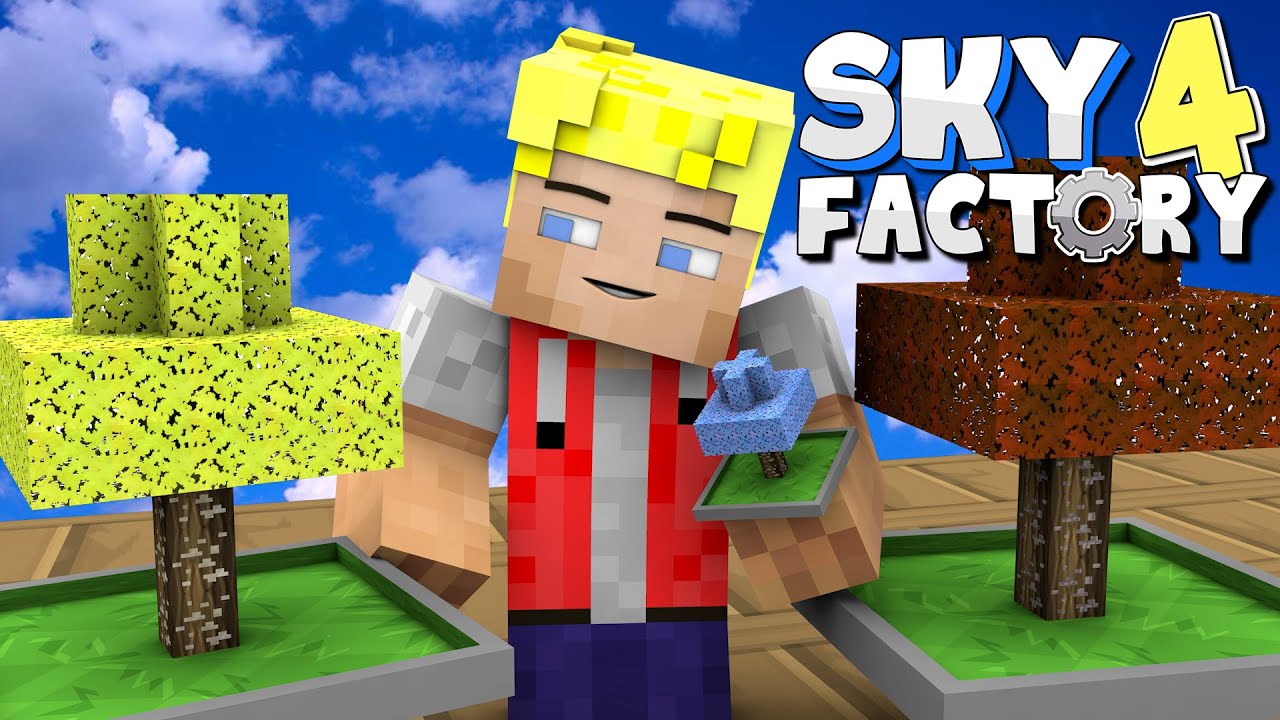 Mini Bonsai Erz-Bäume! - Minecraft Sky Factory 4 (Prestige Mode) - #5 - Deutsch hypixel skyblock redstone