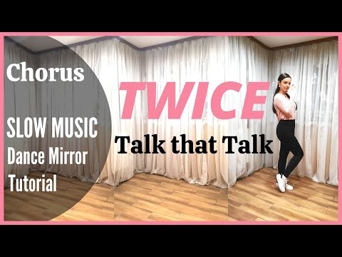 TWICE - 'Talk that Talk' Dance Tutorial | Mirrored + SLOW MUSIC | Domia Pop